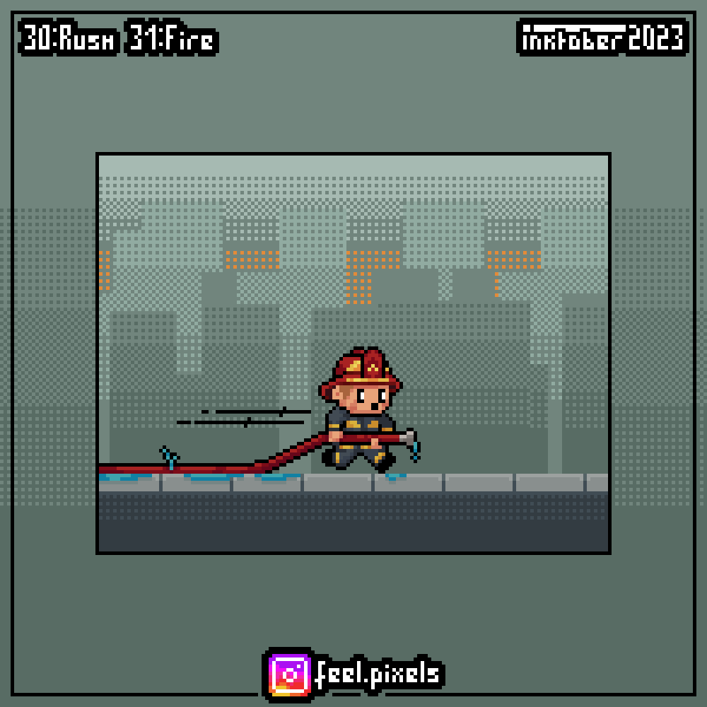 feel_pixels's tweet photo. My last creation for #inktober month, it was fun, I could try a lot of things.
30 : #inktober2023rush
21 : #inktober2023fire
@inktober #pixelart #ドット絵 #aseprite #frenchartist https://t.co/QHdRV80JD3