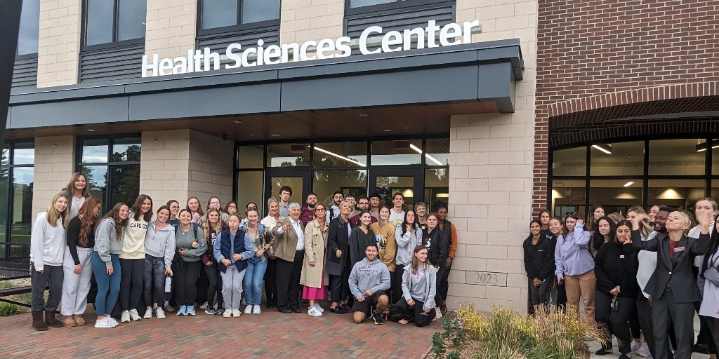 SLAMcollab's tweet image. Preserving memories and paving the way for the future! Excited to join @SpfldCollege in celebrating the new Health Science Center with a sealed time capsule. Our contribution? A small 3D printed version of the building! 🏥 #MemoriesInTheMaking #FutureOfHealth