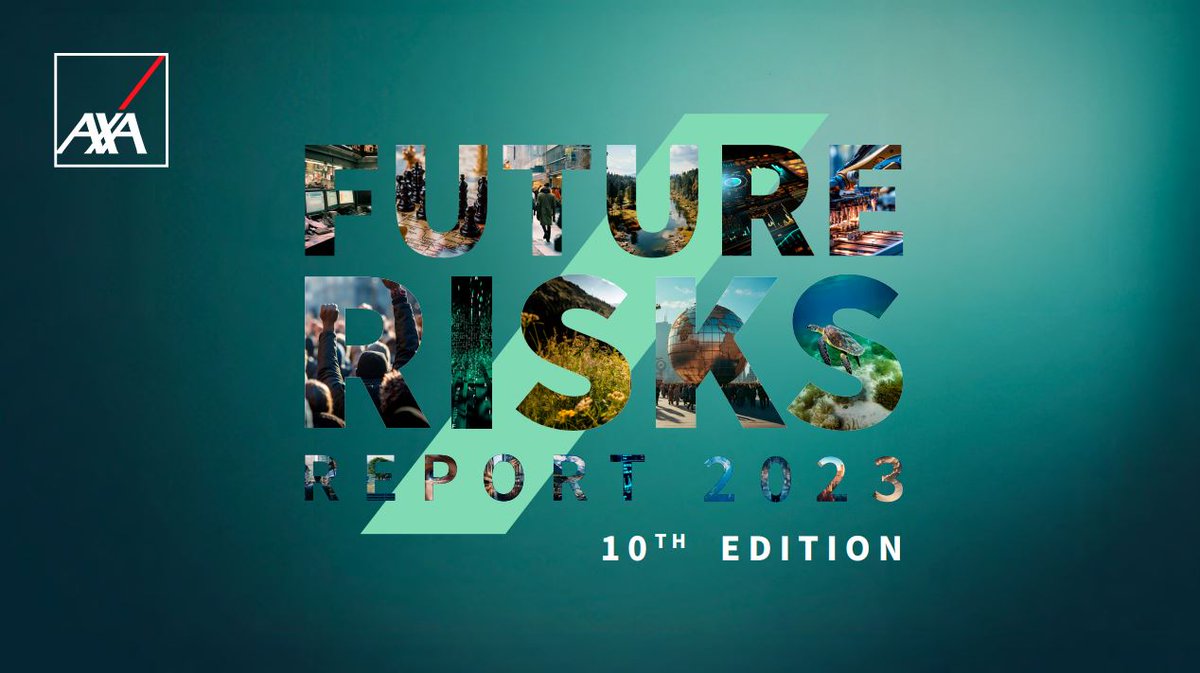 🗺 AXA lanza el X Informe de Riesgos Futuros resultado de una encuesta global a 3.500 expertos y 20.000 personas de muchos países del mundo.

Consulta aquí el estudio completo 👉 bit.ly/3MnUAwH 

#futurerisksreport