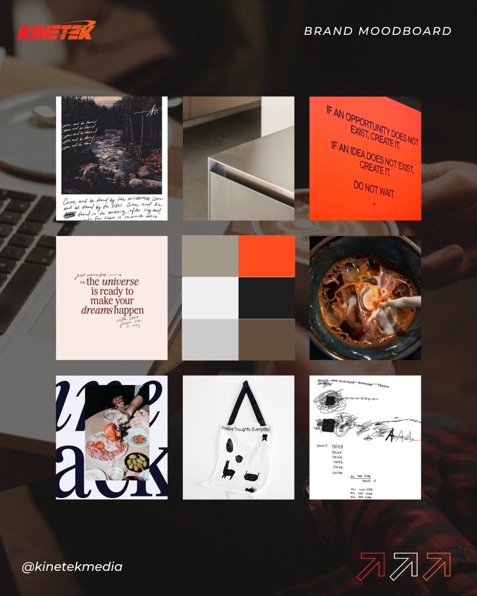 We’re feeling all the October fall vibes with this mood board. ✨🖼️

Mood boards are a great way to get inspired, generate ideas, and get a feel for the tone of your project or brand overall. 🤩 

#KinetekMedia