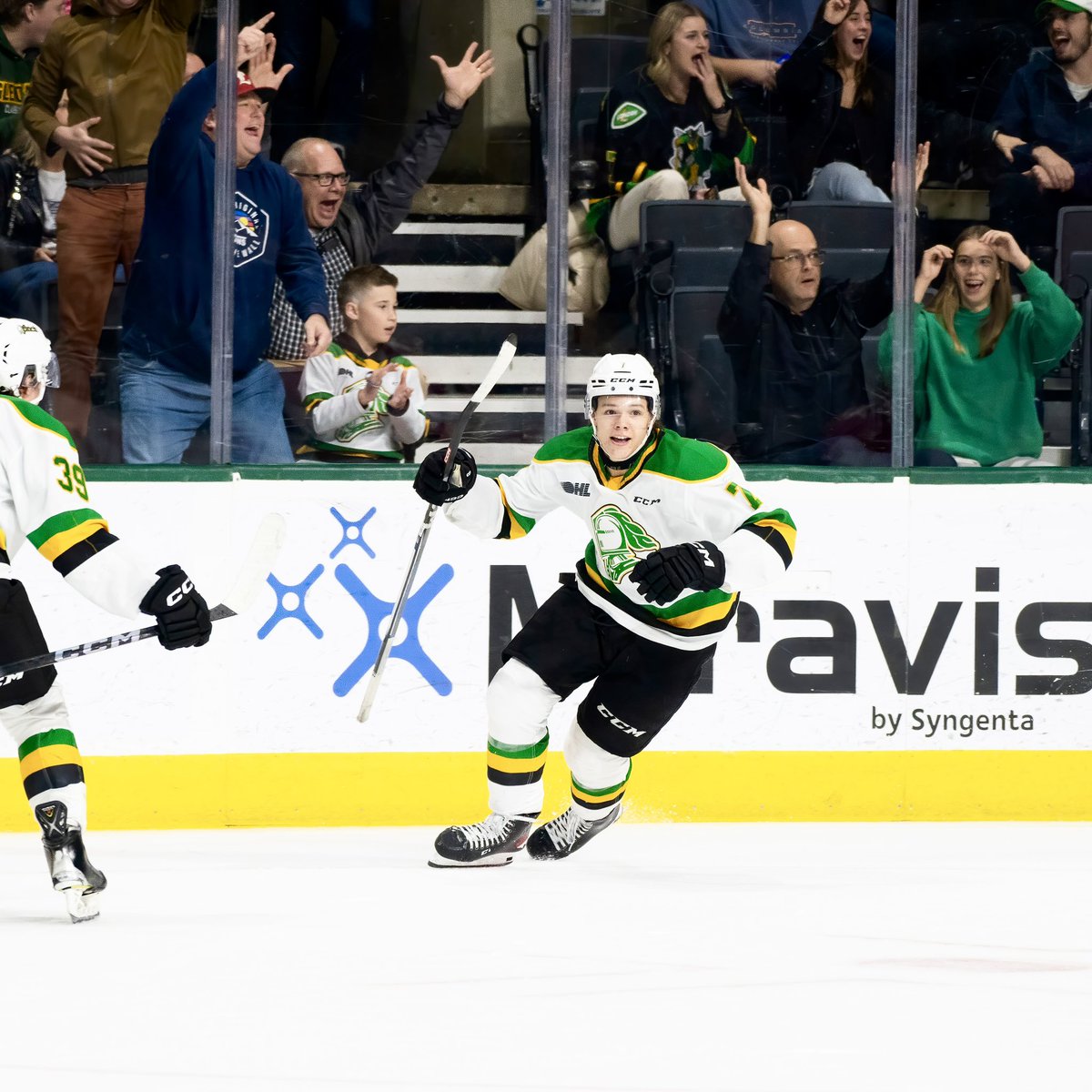LondonKnights's tweet photo. the cowboy did not disappoint in overtime.

#LeafsForever https://t.co/tO9becgo3p