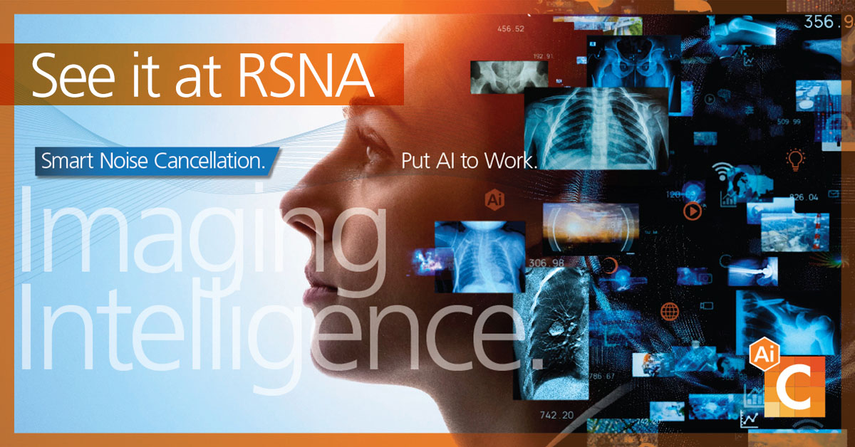 Carestream's tweet photo. Carestream’s Smart Noise Cancellation provides improved diagnostic quality, preservation of fine detail & better contrast-to-noise ratio for images acquired at clinically nominal exposures.
See more at booth 2511 https://t.co/5AtY9qpQGC
#CarestreamAI #ImagingIntelligence #RSNA https://t.co/FkWiiE2fBA