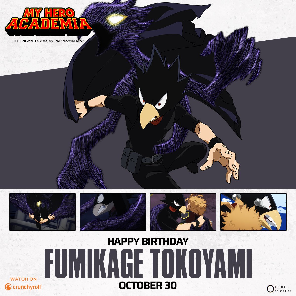 Happy birthday Tokoyami! 💕