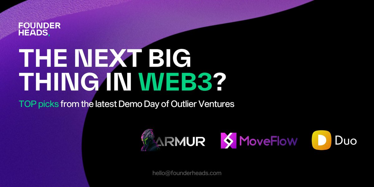 Last week, we participated in a Demo Day organized by @OVioHQ! 

It showcased a set of ambitious startups building diverse tech on #blockchain, and we're thrilled to get a sneak peek into these teams. 🚀   

Here are our top 3 picks: