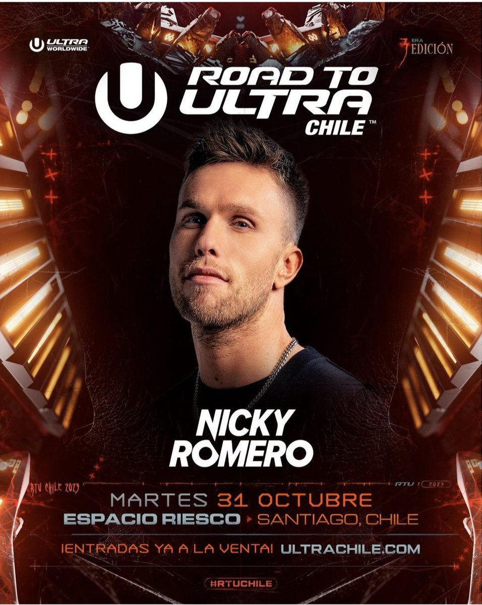 Nicky Romero Chile tweet media