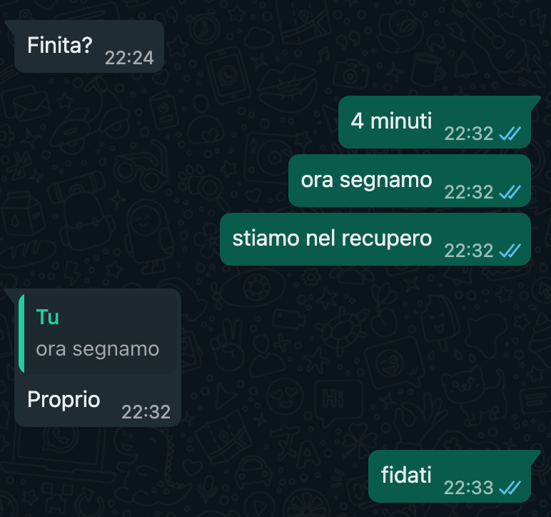 DeboraDAngelo3's tweet photo. Trust me.
#LazioFiorentina https://t.co/g7g1Kbm0En