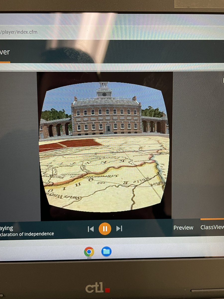 Todd Rigney, AI Prof. Development Coordinator (@todd_rigney) on Twitter photo Ms. Thomas at <a href="/MMAFAHISD/">Marshall Middle School</a> takes her 8th grade historians to Philadelphia to see the signing of the Declaration of Independence with <a href="/ClassVR/">ClassVR from Avantis</a>! Transporting students through time and space to enhance student learning with VR! Ms. Thomas at <a href="/MMAFAHISD/">Marshall Middle School</a> takes her 8th grade historians to Philadelphia to see the signing of the Declaration of Independence with <a href="/ClassVR/">ClassVR from Avantis</a>! Transporting students through time and space to enhance student learning with VR!