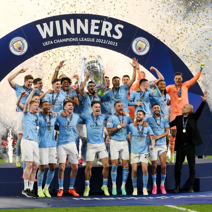 Manchester City win Men's Club of the Year award