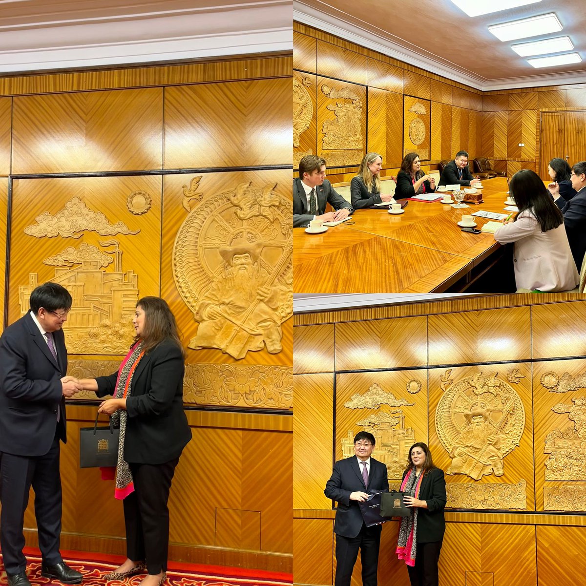 🇬🇧🇲🇳🤝Celebrating six decades of strong trade, investment &amp; bilateral relations between the UK &amp; Mongolia with 🇲🇳 Deputy Prime Minister <a href="/KhurelbaatarCh/">Khurelbaatar Chimed</a> 
<a href="/biztradegovuk/">Department for Business and Trade</a> <a href="/UKinMongolia/">UK in Mongolia 🇬🇧🇲🇳</a>
#60YearsOfDiplomaticRelations