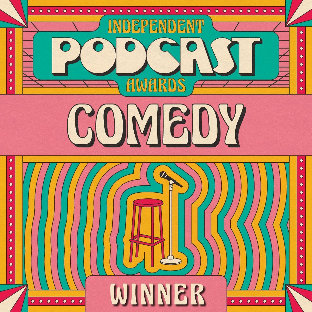 Winner of the <a href="/IndPodAwards/">Independent Podcast Awards</a> Comedy category is...

@JackieRipperPod 👏

#IndPodAwards2023