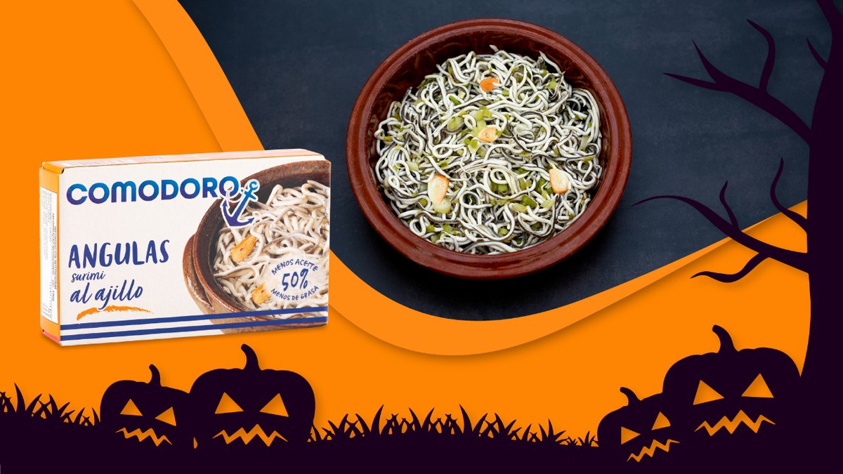 🎃👻 ¡Prepárate para un festín espeluznante y delicioso! 👹

Nuestras Angulas Surimi al Ajillo son la opción perfecta para una cena de Halloween llena de sabor y sorpresas. 😈🍴

¿Te atreves a probarlas? 😏

#SaboresTerroríficos #AngulasDePesadilla #Halloween