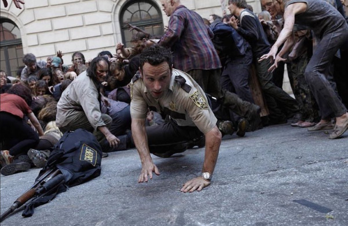 sl6nv's tweet photo. في مثل هذا اليوم وقبل 13 سنة عُرضت اول حلقة من The Walking Dead وابتدأ معها احد اعظم وانجح المسلسلات بالتاريخ https://t.co/kt4j2B1rgY