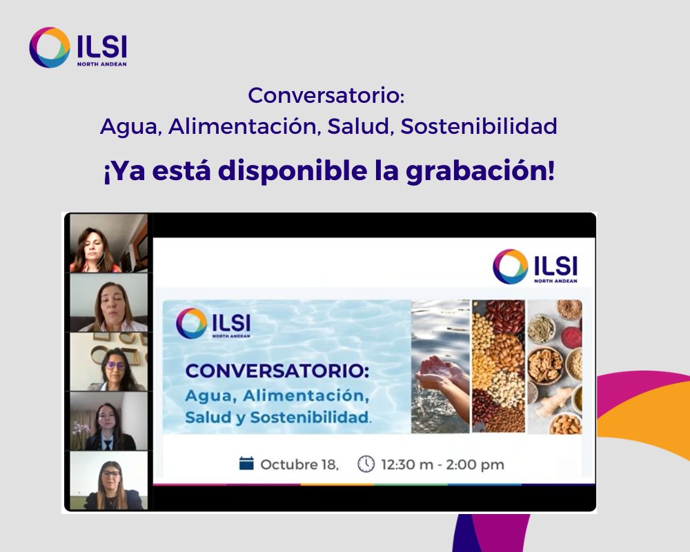 ILSINorAndino's tweet photo. Ya está disponible la grabación del Conversatorio, el cual buscaba promover la conciencia y sensibilización para la toma de acciones en pro del futuro del agua y la alimentación para las personas y el planeta.
Grabación ➡ https://t.co/lNXPeWSADU
#DiaMundialAlimentacion #ilsi https://t.co/WCErfMKHgr