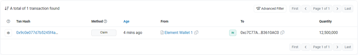 I claimed #ELEMENT worth of 400$ x.com/Element_Market…