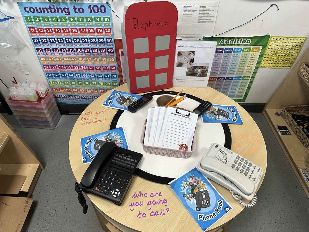 MrsLoweEYFS (@mrsloweeyfs) on Twitter photo Who you going to call?
RGL love role playing phone calls to their favourite people. Who would you like to call? What would you like to talk about?
<a href="/GoresbrookSc/">Goresbrook School</a>
<a href="/GBS_MissBibi/">@GBS_MissBibi</a> Who you going to call?
RGL love role playing phone calls to their favourite people. Who would you like to call? What would you like to talk about?
<a href="/GoresbrookSc/">Goresbrook School</a>
<a href="/GBS_MissBibi/">@GBS_MissBibi</a>