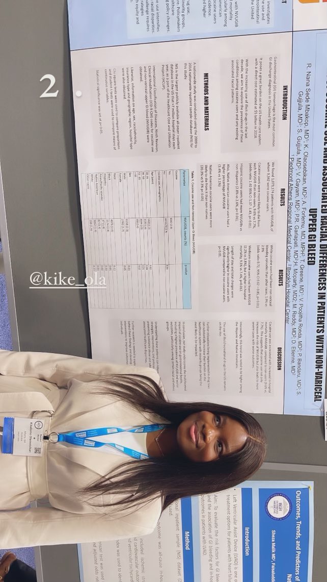 KikeOlaMD's tweet photo. Looking back on the amazing moments at #acg2023 conference! ๐ Making new mentors and friends while proudly presenting not one, not two, but six posters! ๐๐ฌ #ConferenceHighlights #Memories #Networking
#BlackinGi #WomeninGi #Poopdoc
@AmCollegeGastro https://t.co/MGjqcCsiPp