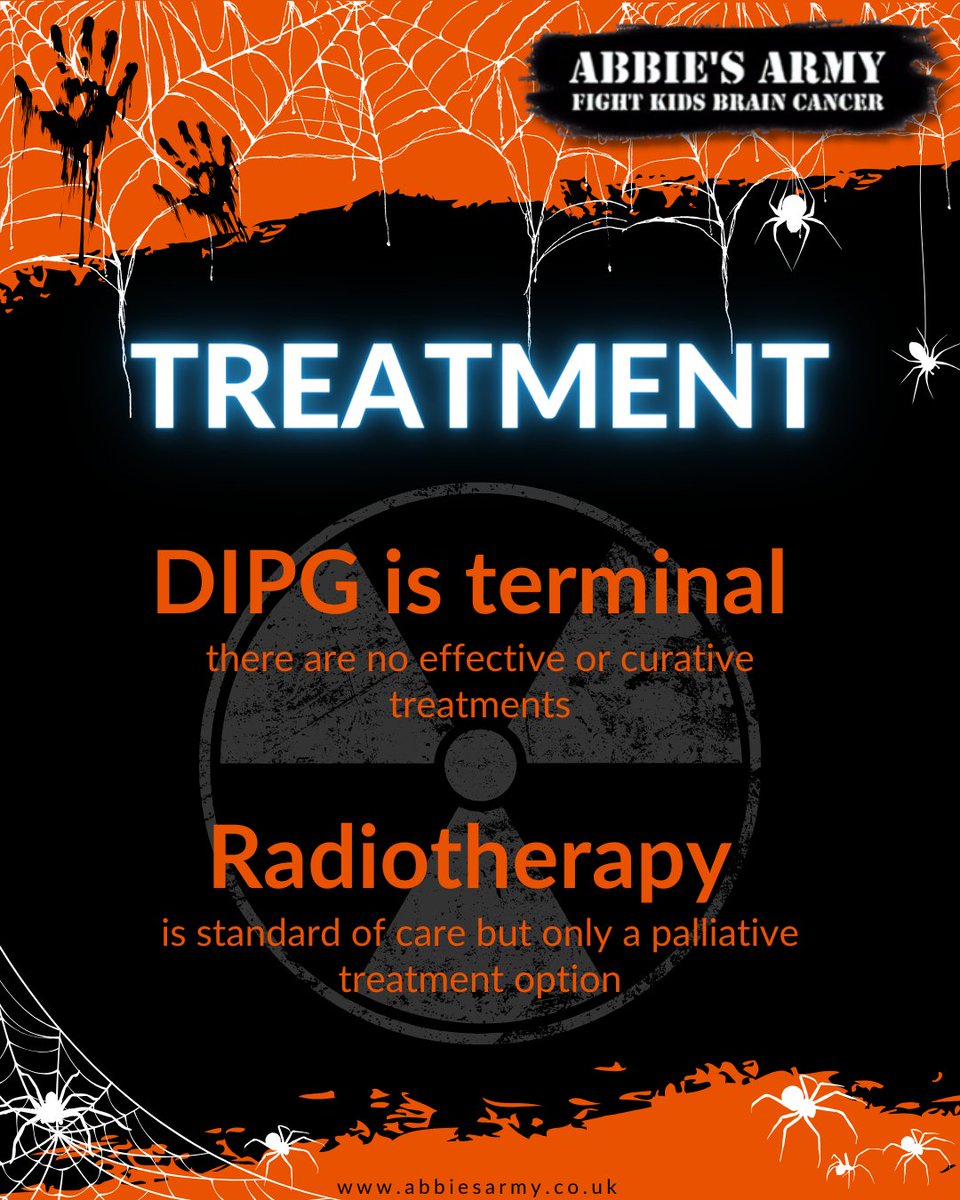 #DIPG Brain cancer uniformly causes more cancer death in children than ANY other cancer type.
These statistics are a frightening reminder of the dismal outcome that we must try to overturn through the support of crucial research!
