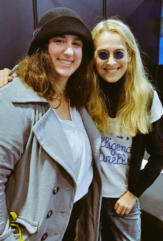 #PascaleChemin, French voice of #KatherineWaterston in #FantasticBeasts and #Babylon.
What a wonderful meeting ! 🥰

#TinaGoldstein #EstelleConrad