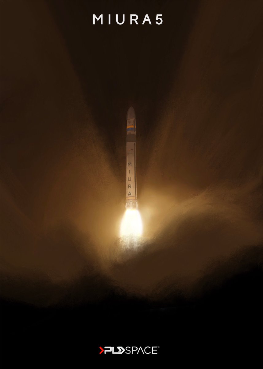 RaulTorresPLD's tweet image. The Beast  #MIURA5
1MN thrust (sea level),  +500kg to SSO , +1 ton to equatorial #Orbits. Ready in 2025.
