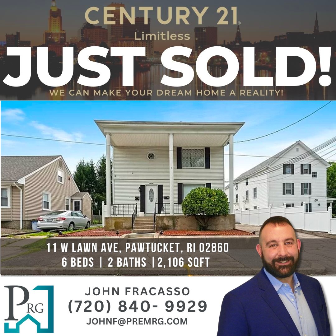 🏡 Just Sold! 🎉 We're thrilled to announce that 11 W Lawn Ave, Pawtucket, RI 02860 is officially off the market! 🏡

Thank you to our amazing clients for entrusting us with the sale of this beautiful property.

 Contact us today for expert guidance.

#JustSold #PawtucketRI