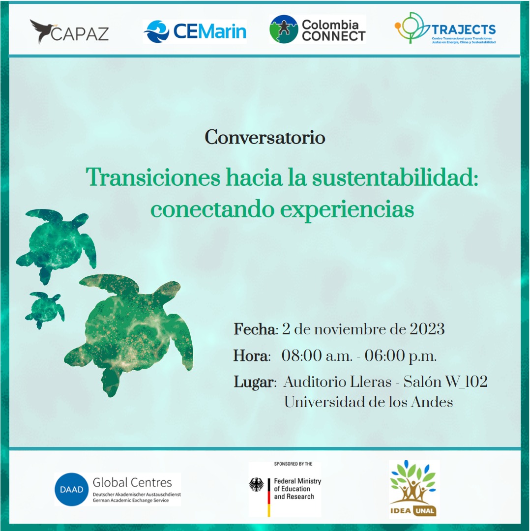 CEMarin_org's tweet photo. ¡#Yacasi! Te invitamos al evento sobre #transiciones hacia la sustentabilidad: conectando experiencias. 🌱
🔴Recuerda: entrada libre hasta completar aforo

🌍¿Qué esperas para registrarte? 
👉https://t.co/4UCBYuE23E https://t.co/mL6THPrX1J