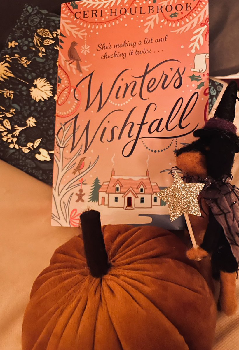 More goodness arrived today. So excited to read <a href="/CeriHoulbrook/">Ceri Houlbrook</a>’s new novel #WintersWishfall