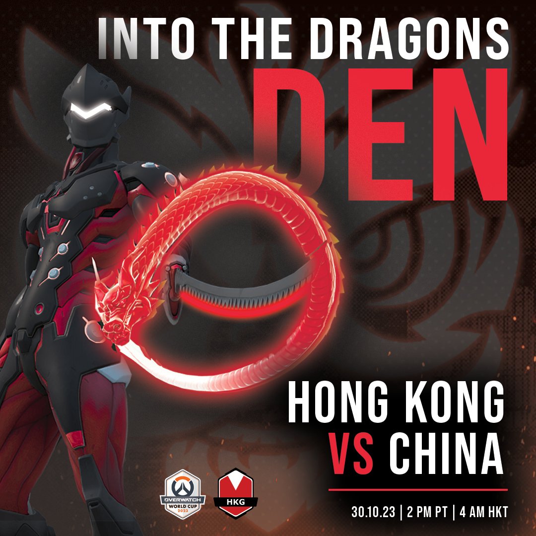 OWWC Team HK 🇭🇰 (@owteamhongkong) on Twitter photo Can we make it out of this den alive?
It's us VS <a href="/TEAMCNOWWC/">OWWC TEAM CHINA 🇨🇳</a> up next. Our battle will be legendary! 😤
#FierceAsLions 🦁 | #OWWC2023 | #TeamHK Can we make it out of this den alive?
It's us VS <a href="/TEAMCNOWWC/">OWWC TEAM CHINA 🇨🇳</a> up next. Our battle will be legendary! 😤
#FierceAsLions 🦁 | #OWWC2023 | #TeamHK