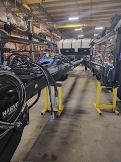 BottomLineSolu1's tweet photo. Next project is getting built as we speak at #HarvestInternational PB Series 1.5 planter bar with LaserPro row units.  This build will have Precision Planting #Gen3, #vDrive, #DeltaForce, #REVEAL, #CONCEAL, #FurrowForce &amp; Dual #EMHD with two pumps.  Stay tuned for the progress. https://t.co/Oejeev4pwL