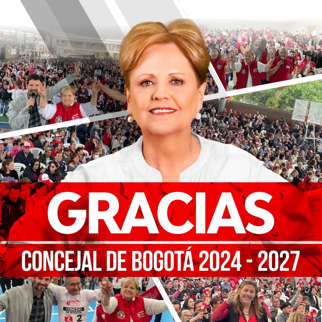 VargasSilvaMV's tweet photo. Concejal de Bogotá 2024 - 2027 🙌👏.

GRACIAS a las miles de personas que nos apoyaron con su voto, por confiar y reconocer lo que hemos venido haciendo por esta amada ciudad. 

Felicitaciones al equipo de mi Unidad de Apoyo Normativo por el gran trabajo que han realizado para que pudiéramos hacer el control político que hemos hecho. 

Muchísimas gracias a los candidatos y ediles, a los que apoyamos y nos apoyaron, por su liderazgo, trabajo y compromiso con este proyecto político por la transparencia y la defensa del interés general.

Gracias también al Representante Juan Carlos Losada, @JuanKarloslos por su apoyo y el trabajo en equipo que hemos venido realizando por las causas ambientales y animalistas en la ciudad.

Gracias mil a los coordinadores que nos apoyaron en todas las localidades y 

Finalmente, gracias a mi familia, por todo el apoyo que me dieron en momentos de profundo dolor por la partida de mi padre, quien continuará siendo ejemplo de rectitud y de servicio.

En honor a todos ustedes y a todos los bogotanos, seguiremos siendo  #imparablesContraLaCorrupción en este nuevo periodo como Concejal de la capital de la República. #EleccionesTerritoriales2023