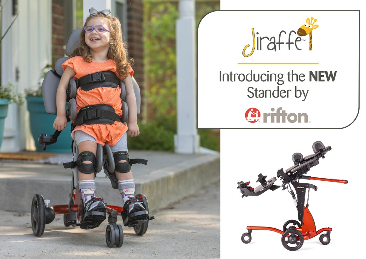 Introducing <a href="/Rifton/">Rifton</a>'s all-new line of standing devices.

The first entrant in this all-new lineup, size 1 of 4, is specifically designed for early intervention, and allows precise positioning in every imaginable configuration

For more info, visit bit.ly/3FFq0Lo