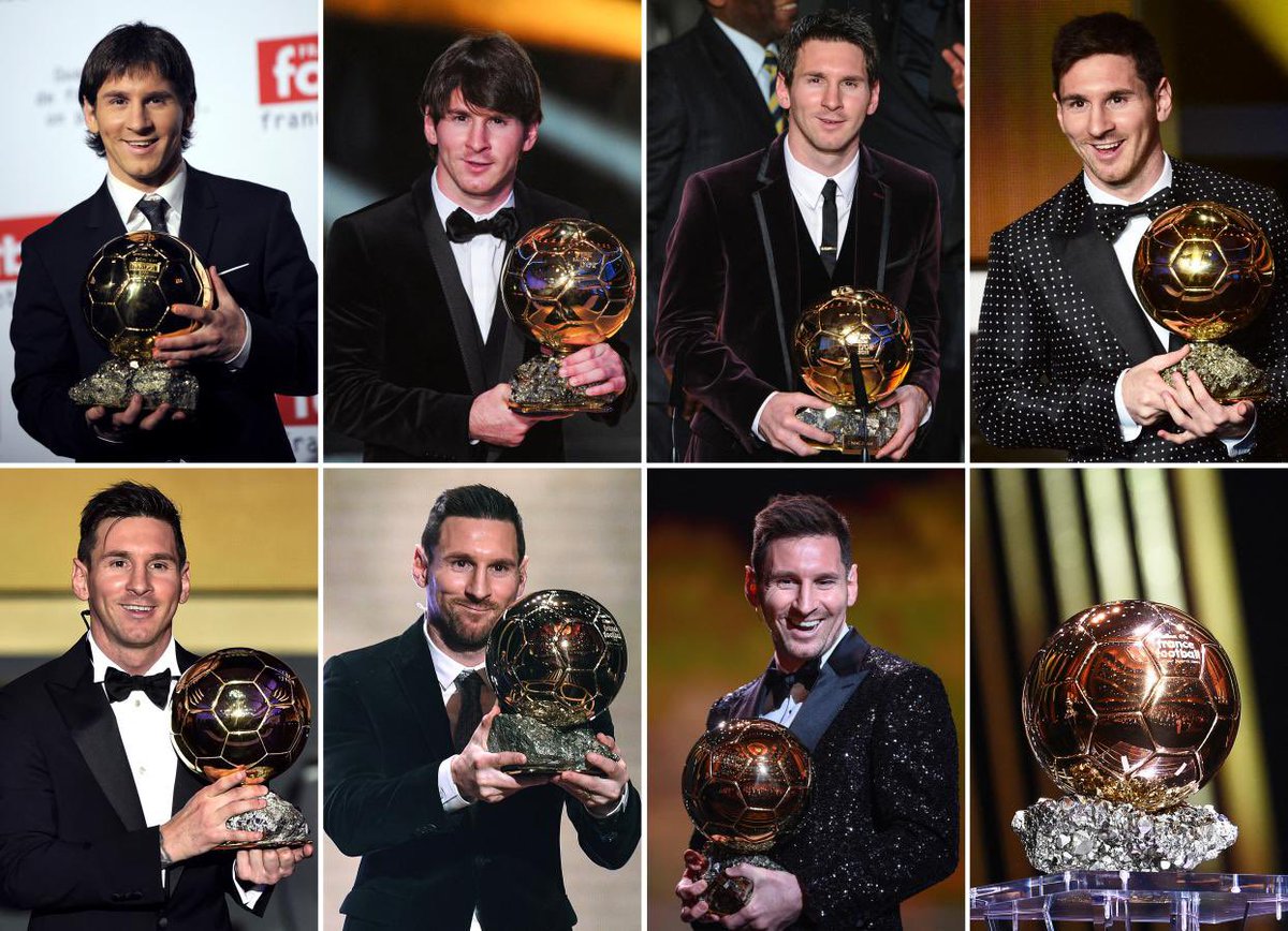 Leo Messi es Balón de Oro por octava vez en su carrera. Ocho veces. Nunca vamos a volver a ver algo igual.