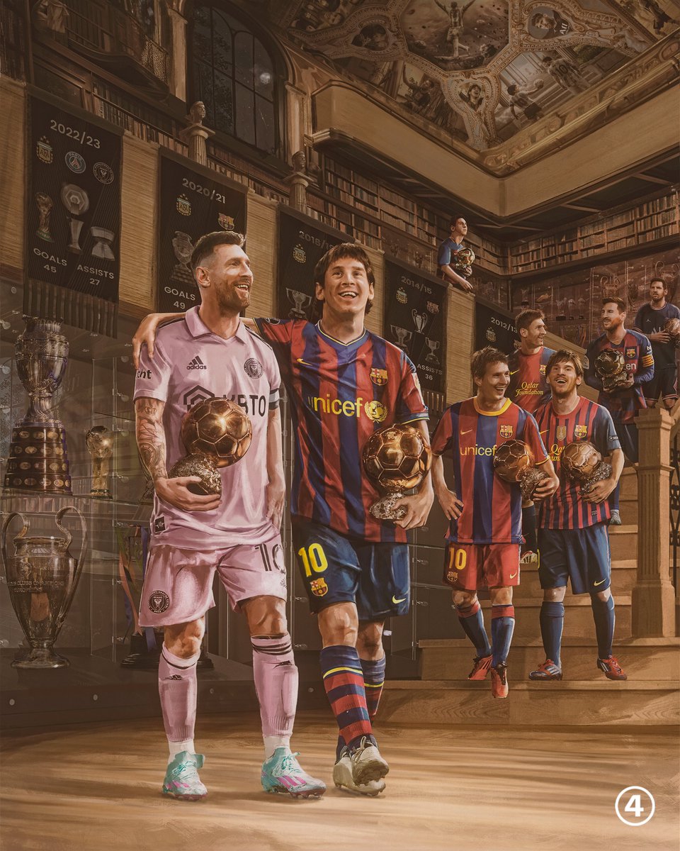 LIONEL MESSI WINS HIS 8️⃣TH 𝐁𝐀𝐋𝐋𝐎𝐍 𝐃’𝐎𝐑 🏆✨