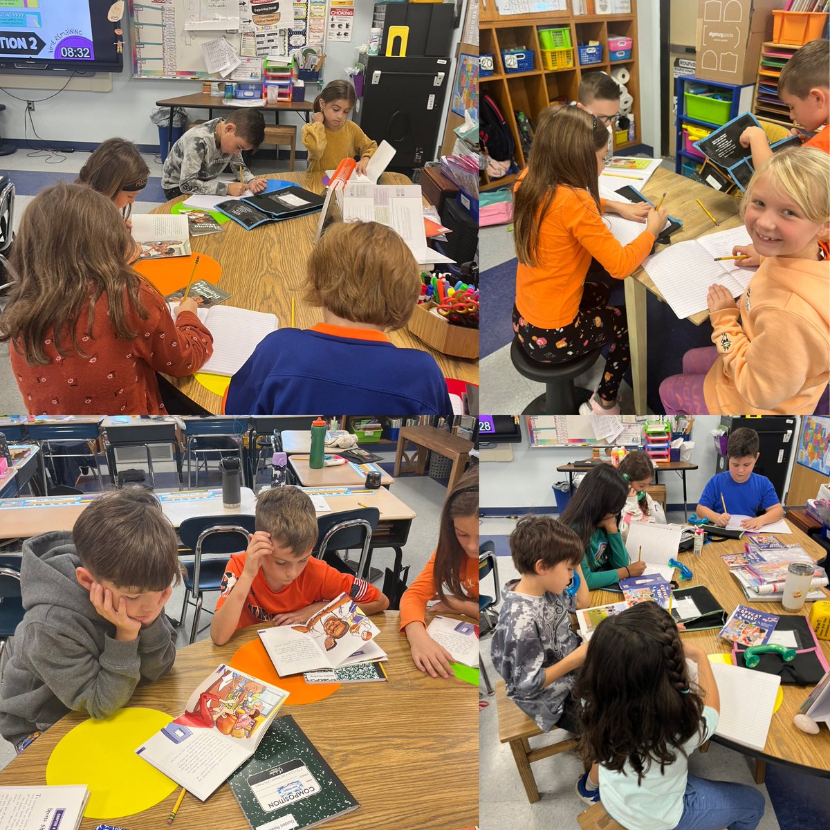 KimberlyRoom8's tweet photo. Guided Reading Gurus! ⁦@KimberlyRoom8⁩ ⁦@UnquaElementary⁩ https://t.co/IXk9hr55t2