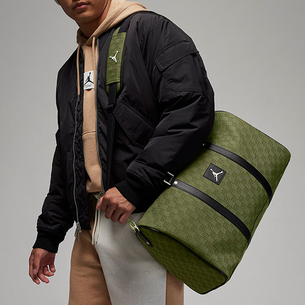 Jordan Monogram Logo Duffel Bag