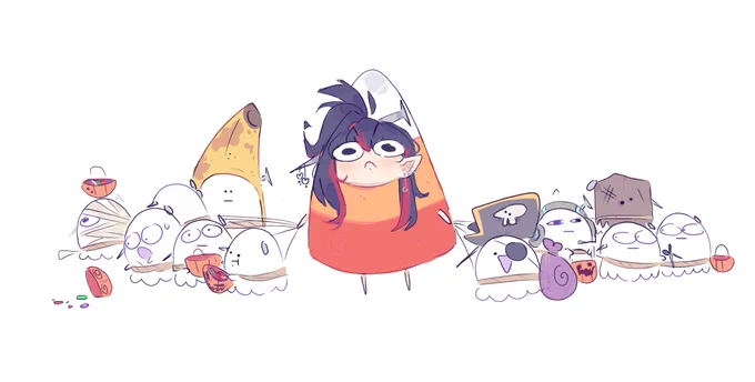 Mikatober Day 30: the harvest is bountiful  #Melatikaart