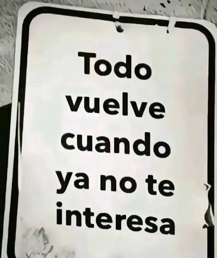 todo vuelve…