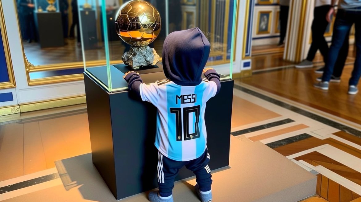 Il a été aperçu en train de voler le ballon d’or, cagoule, aujourd’hui dans les alentours de 7H du matin