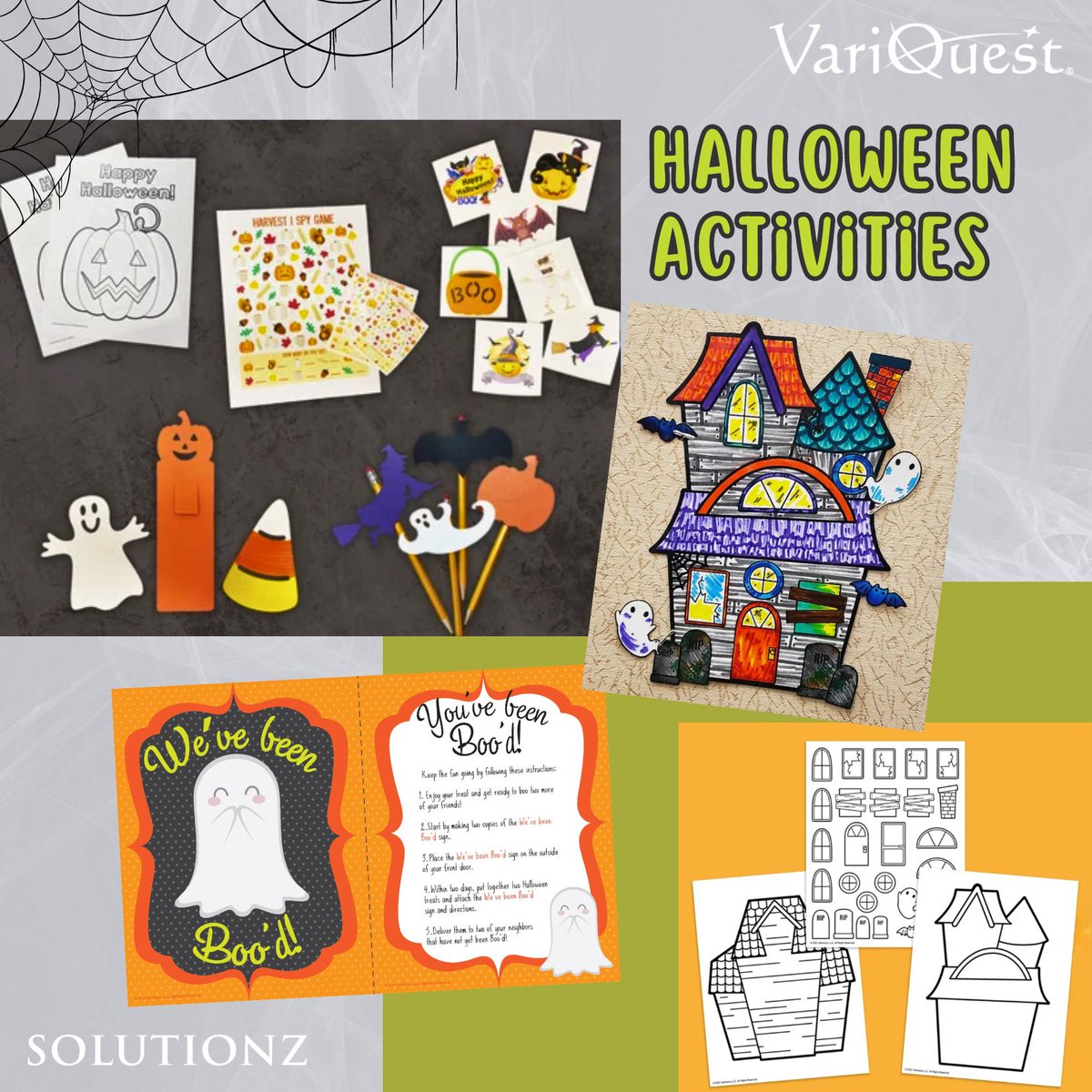 Are you ready for Halloween? We've got <a href="/VariQuest/">VariQuest</a> customers covered with free posters and classroom activities to get in the spirit! Download Boo box materials and posters for your spooky projects at no cost. 🎃🏫📚