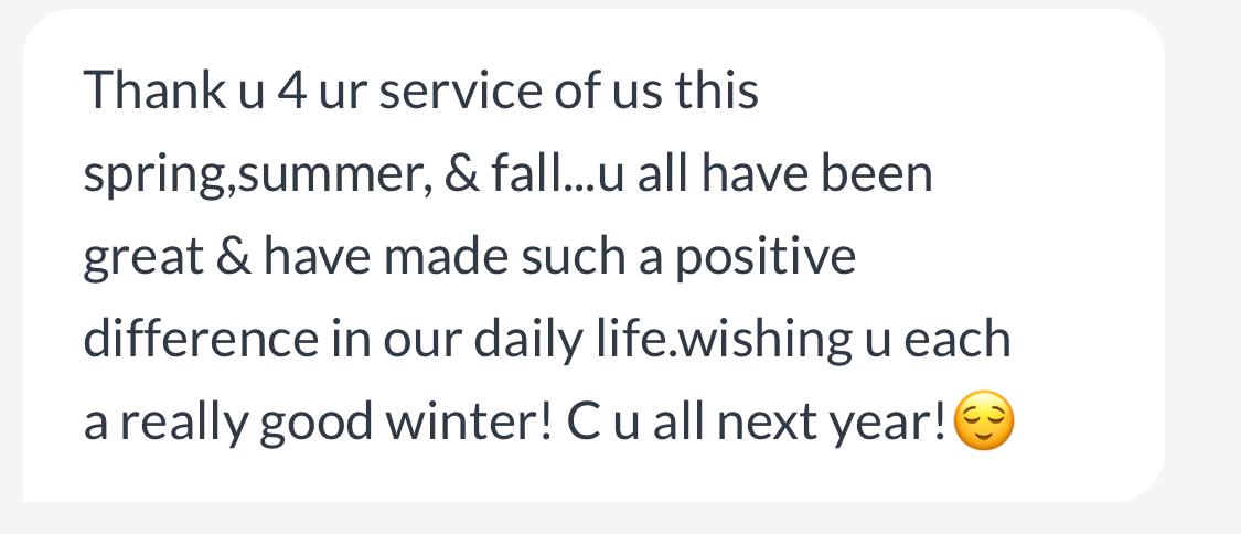 jsunquist's tweet image. When dealing with hundreds of customers it&apos;s easy to focus on the complainers and feel like you can&apos;t do anything right. 

It&apos;s good to get feedback like this as a reminder that in general your customers are happy! 

Don&apos;t let the squeaky wheel get all the attention.
