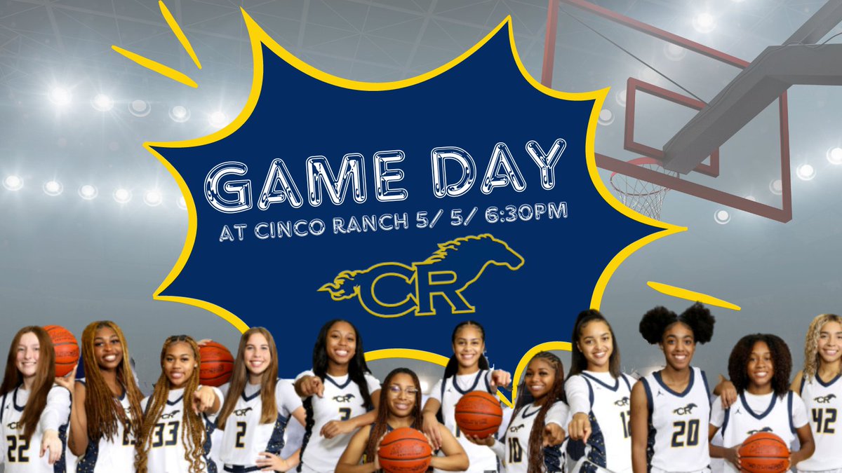 We're pumped for tonight's basketball game. Let's go! <a href="/CyRanchHS/">Cypress Ranch HS</a> <a href="/CyRanchBoosters/">Cypress Ranch Athletic Booster Club (CRABC)</a>