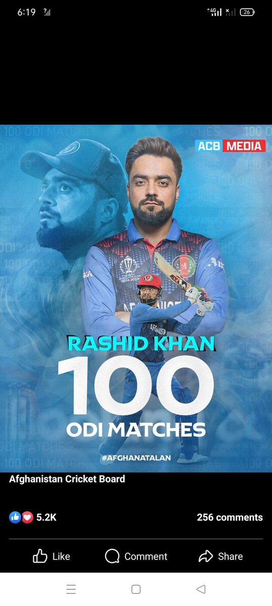 Congratulations on achieving our 3rd consecutive victory in #CWC23. &amp; Special Congrats to Rashid for reaching his 100th ODI match.
Keep us in your continual prayers so we continue for similar successes and rejoice in these triumphs as we stand on the brink of advancing further.