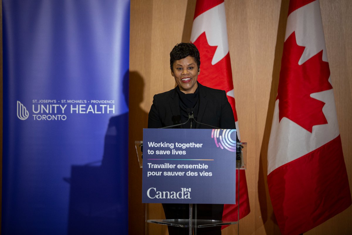 UnityHealthTO's tweet photo. Toronto’s Drug Checking Service (@drugpolicyctr), housed at St. Michael's Hospital, and the emerging drug checking technology, DoseCheck (@dosecheck), are helping to address the crisis and are two of the projects receiving funding. (2/4) https://t.co/m0qEQdfxy2
