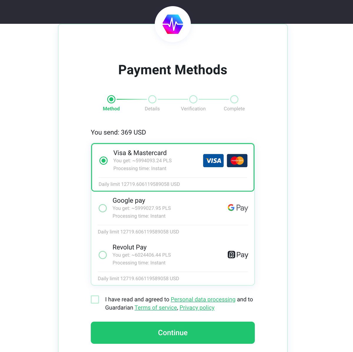 JUST IN: We might soon be able to buy $PLS with fiat or credit card on GoPulse.com/buy

Things like these are what make #PulseChain a real and decentralized chain

Great work <a href="/GoPulsecom/">GoPulse.com - The PulseChain Suite</a> 😊

$HEX