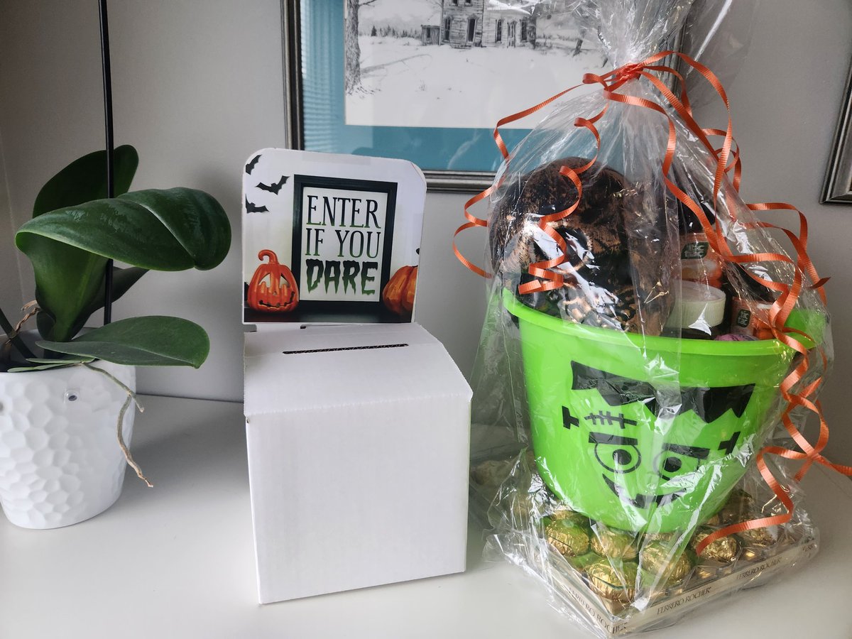 Dress up for Bingo tonight and be entered into a draw to win this gift basket! 

(Orchid not included, he is just keeping his "eyes" on things).