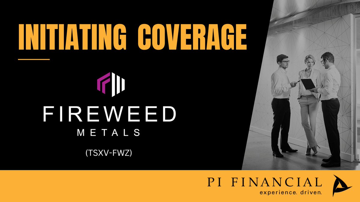 Equity analyst, Connor Mackay initiates coverage on <a href="/FireweedMetals/">Fireweed Metals</a>. $FWZ is a leader in critical minerals exploration and development anchored by the rare combination of grade and scale at their primary assets, Macmillan Pass and Mactung. Contact your PI advisor for a copy.