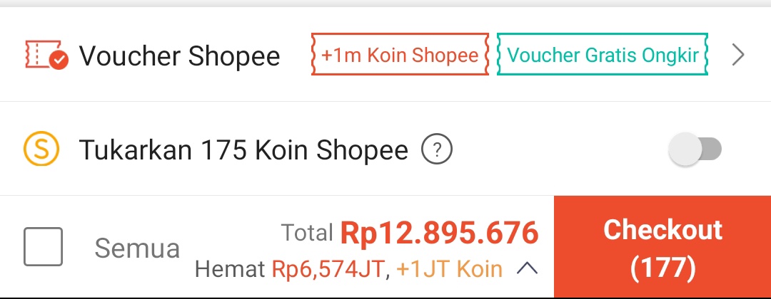 arinimanaf's tweet photo. Ngepet siapa ya biar bisa checkout-in ini semua, udah males banget liat keinginan pada berantakan di keranjang oren 😩 https://t.co/ICprqFpAmV