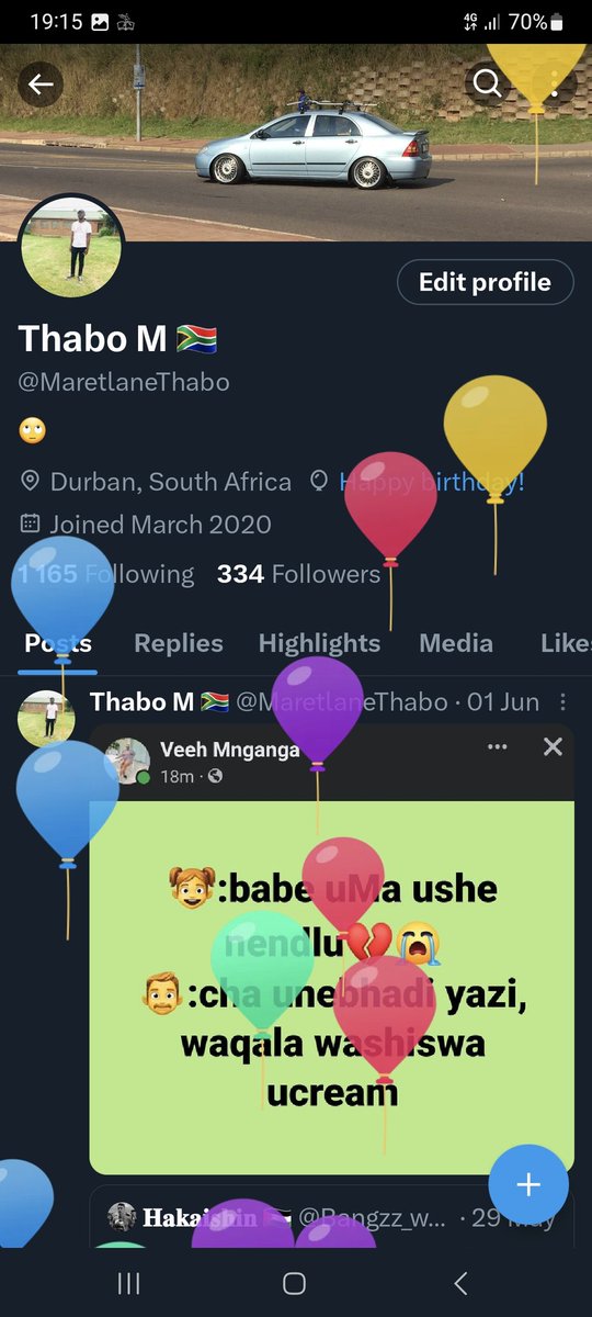 Thabo M 🇿🇦 (@MaretlaneThabo) / Posts / X