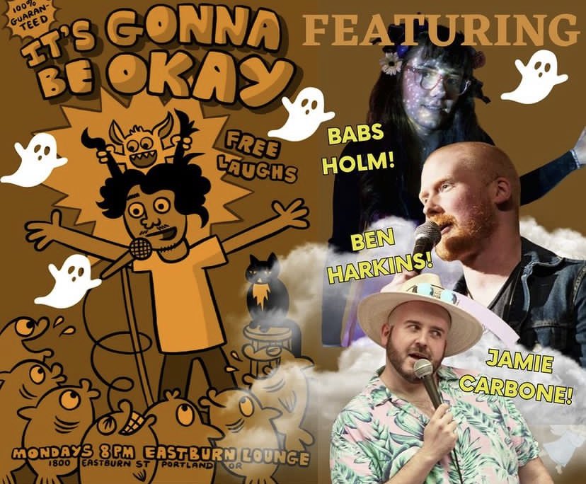 Tonight! 8pm! Free Comedy! EastBurn!!!!!!