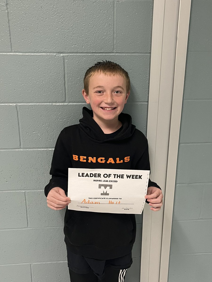 smiley_teach27's tweet photo. #Leaderoftheweek! #TMGenius @TME_tigers https://t.co/s9fNRX9wKq
