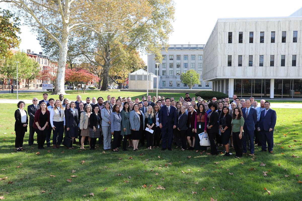 Kevin Walsh (@njcomptroller) on Twitter photo It’s always great to have the entire team together. Last week, OSC hosted its annual all-staff meeting at the <a href="/NJStateMuseum/">New Jersey State Museum</a>.
Division leaders celebrated the impact our work had over the past year and staff members received awards for their work! It’s always great to have the entire team together. Last week, OSC hosted its annual all-staff meeting at the <a href="/NJStateMuseum/">New Jersey State Museum</a>.
Division leaders celebrated the impact our work had over the past year and staff members received awards for their work!